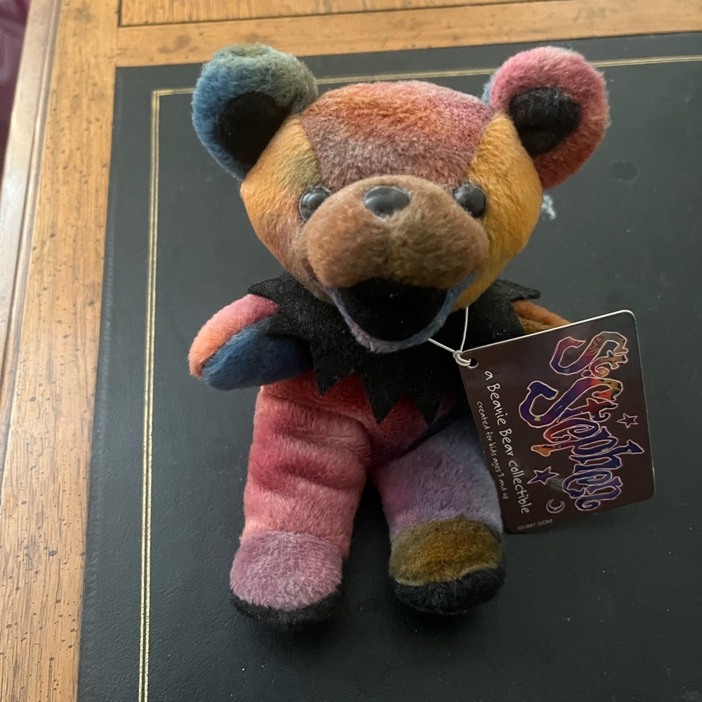 1998 Liquid Blue Grateful Dead "St. Stephen" Beanie Bear collectible plush
